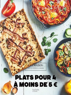 cover image of Plats pour 4 à moins de 5 euros